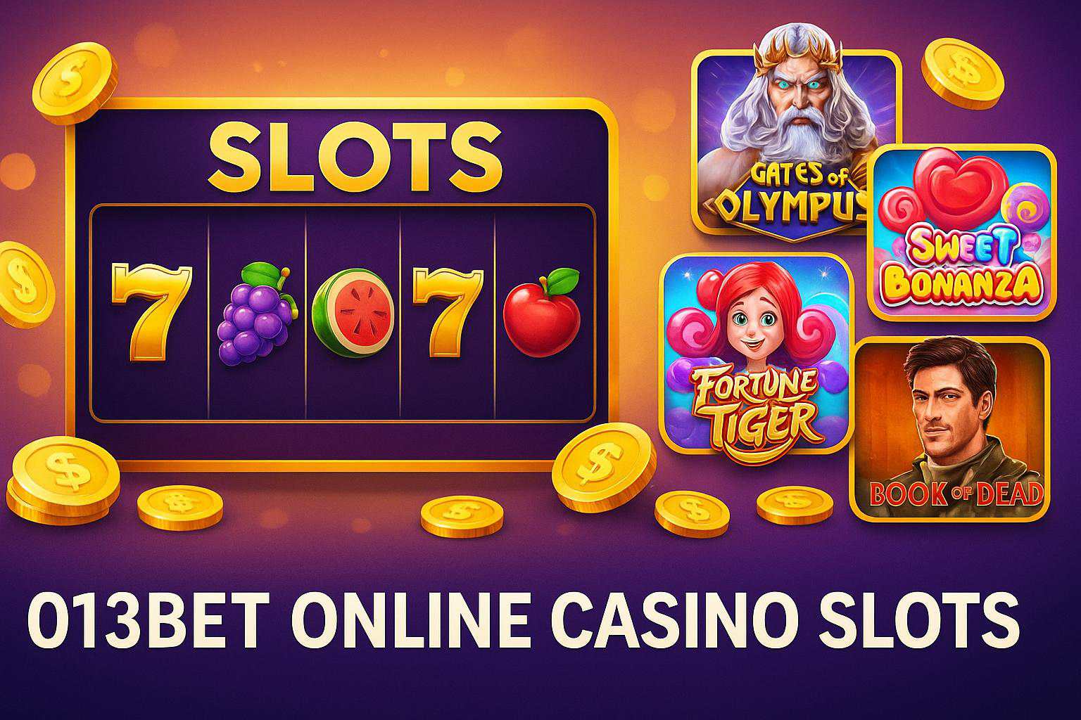 Jogos de Slot no Casino Online 013BET