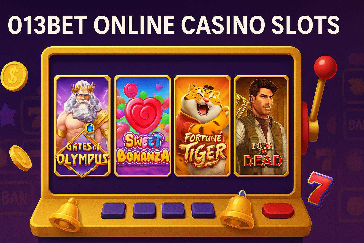 Explore o mundo das slot machines no 013BET Casino